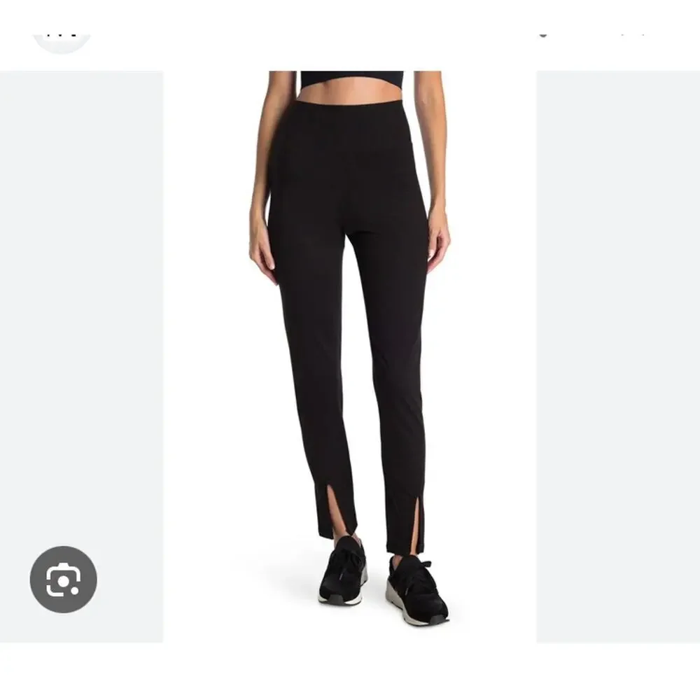 NWT Melrose and Market Black Front Slit Legging Size XXS